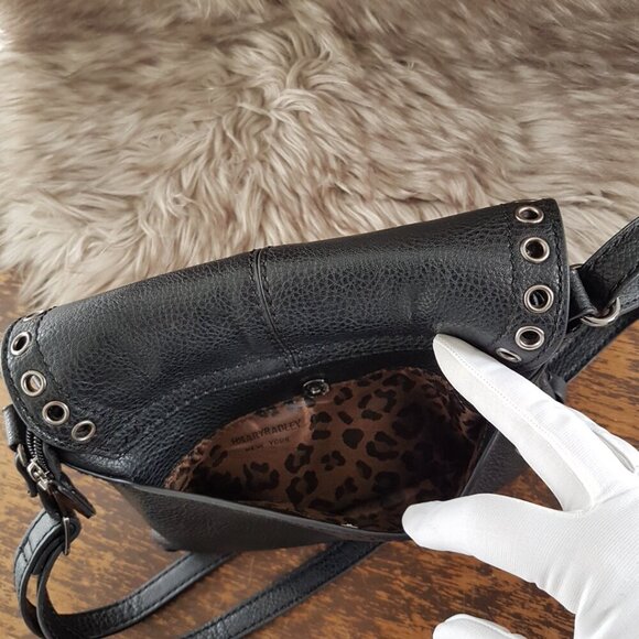 Hillary Radley Black Faux Leather Shoulder Bag - Picture 11 of 13